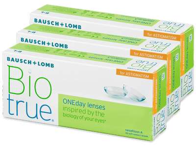 Biotrue ONEday for Astigmatism (90 lentile)