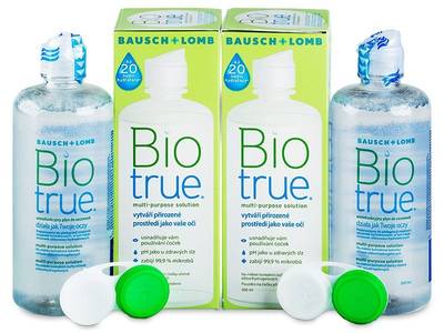 Soluție Biotrue 2 x 300 ml