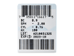 PureVision 2 for Astigmatism (3 lentile)