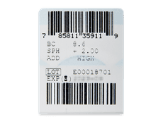 PureVision 2 for Presbyopia (3 lentile)