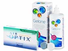 Air Optix for Astigmatism (6 lentile) + soluție Gelone 360ml