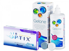 Air Optix Aqua Multifocal (6 lentile) + soluție Gelone 360ml