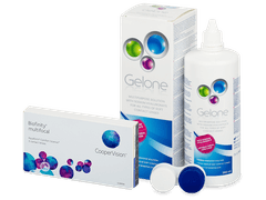Biofinity Multifocal (3 lentile) + soluție Gelone 360 ml