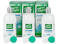 Soluție OPTI-FREE PureMoist 3x300 ml 