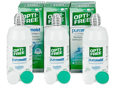 Soluție OPTI-FREE PureMoist 3 x 300 ml