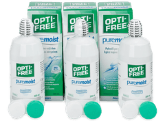 Soluție OPTI-FREE PureMoist 3 x 300 ml 