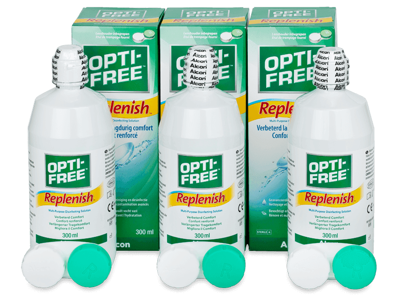 Soluție OPTI-FREE RepleniSH 3x 300 ml 