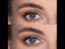 Air Optix Colors - Blue - fără dioptrie (2 lentile)