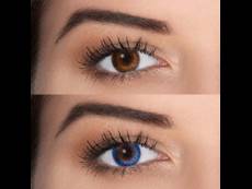 Air Optix Colors - Blue - fără dioptrie (2 lentile)