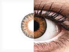 Air Optix Colors - Honey - fără dioptrie (2 lentile)