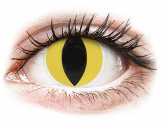 ColourVUE Crazy Lens - Cat Eye - fără dioptrie (2 lentile)