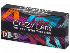 ColourVUE Crazy Lens - Spider - fără dioptrie (2 lentile)
