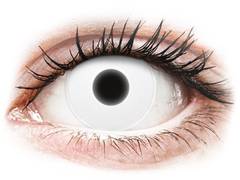 ColourVUE Crazy Glow White - fără dioptrie (2 lentile)