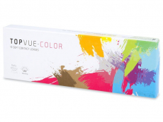 TopVue Color daily - Soft Grey - cu dioptrie (10 lentile)
