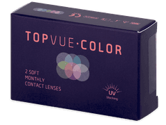 TopVue Color - Brown - cu dioptrie (2 lentile)