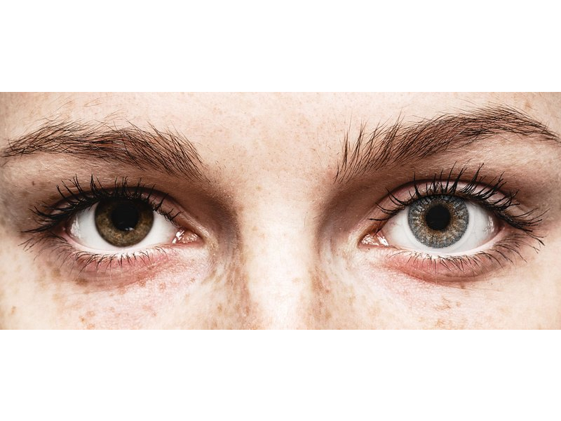 TopVue Color - Grey - cu dioptrie (2 lentile)