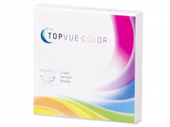TopVue Color - Green - cu dioptrie (2 lentile)