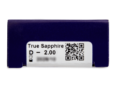 TopVue Color - True Sapphire - cu dioptrie (2 lentile)