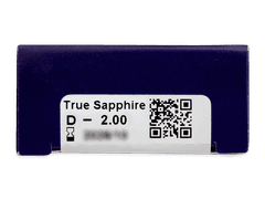 TopVue Color - True Sapphire - cu dioptrie (2 lentile)