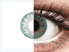 TopVue Color - Turquoise - cu dioptrie (2 lentile)