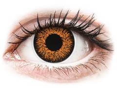 ColourVUE Glamour Honey - cu dioptrie (2 lentile)