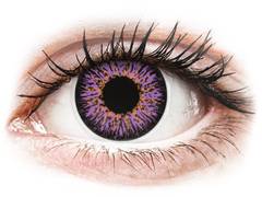 ColourVUE Glamour Violet - fără dioptrie (2 lentile)