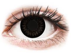 ColourVUE BigEyes Dolly Black - cu dioptrie (2 lentile)