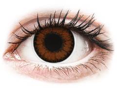 ColourVUE BigEyes Pretty Hazel - fără dioptrie (2 lentile)