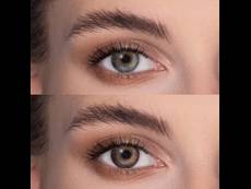 ColourVUE 3 Tones Brown - fără dioptrie (2 lentile)