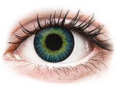 ColourVUE Fusion Yellow Blue - cu dioptrie (2 lentile)