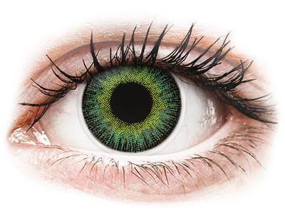 ColourVUE Fusion Green Yellow - fără dioptrie (2 lentile)