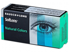 SofLens Natural Colors Aquamarine - fără dioptrie (2 lentile)