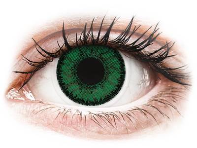 SofLens Natural Colors Emerald - cu dioptrie (2 lentile)