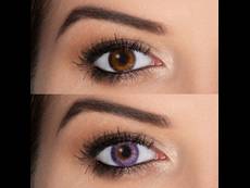 FreshLook ColorBlends Amethyst - fără dioptrie (2 lentile)