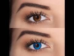 FreshLook ColorBlends Brilliant Blue - fără dioptrie (2 lentile)