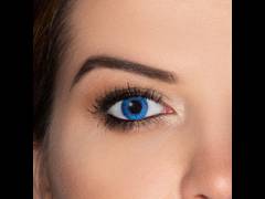 FreshLook ColorBlends True Sapphire - cu dioptrie (2 lentile)