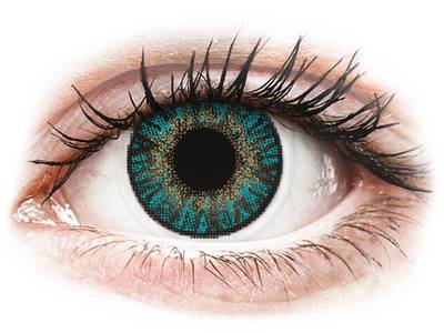 FreshLook ColorBlends Turquoise - fără dioptrie (2 lentile)