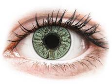 FreshLook Colors Green - cu dioptrie (2 lentile)