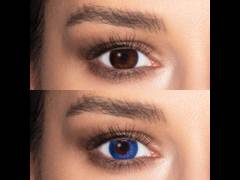 FreshLook Colors Sapphire Blue - cu dioptrie (2 lentile)