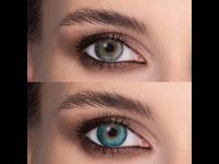 FreshLook Dimensions Carribean Aqua - cu dioptrie (6 lentile)