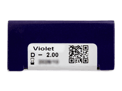 TopVue Color - Violet - cu dioptrie (2 lentile)