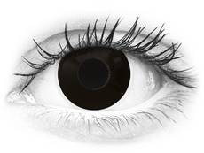 ColourVUE Crazy Lens - Blackout - lentile zilnice fără dioptrie (2 lentile)