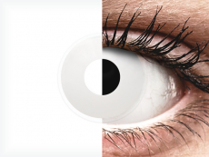 ColourVUE Crazy Lens - Whiteout - lentile zilnice fără dioptrie (2 lentile)