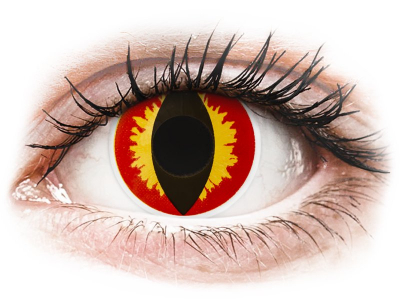 ColourVUE Crazy Lens - Dragon Eyes - lentile zilnice fără dioptrie (2 lentile)