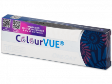 ColourVue One Day TruBlends Blue - cu dioptrie (10 lentile)