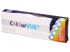 ColourVue One Day TruBlends Rainbow 2 - fără dioptrie (10 lentile)