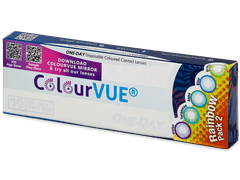 ColourVue One Day TruBlends Rainbow 2 - fără dioptrie (10 lentile)