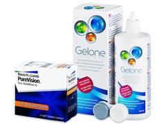 PureVision Toric (6 lentile) + solutie Gelone 360ml