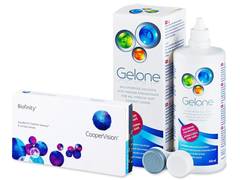 Biofinity Toric (6 lentile) + soluție Gelone 360 ml