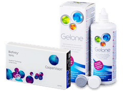 Biofinity Toric (6 lentile) + soluție Gelone 360 ml